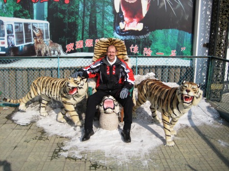 Klaus bei den Tigern