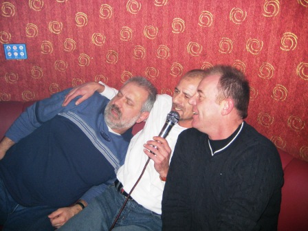 Karaoke mit Gerhard, Klaus und Uwe