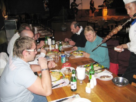 Essen beim Brasilianer