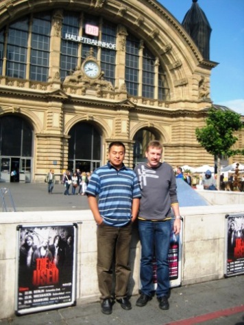 Am Frankfurter Hauptbahnhof