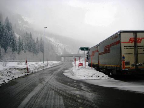 Rastplatz am Sankt Gotthard
