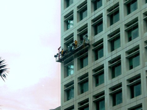 Fensterputzer in Miami