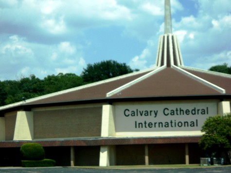 Eine Kirche in Fort Worth
